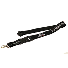 Cavern Club lanyard in black