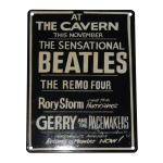 The Beatles at the Cavern Club poster tin sign - Image 2