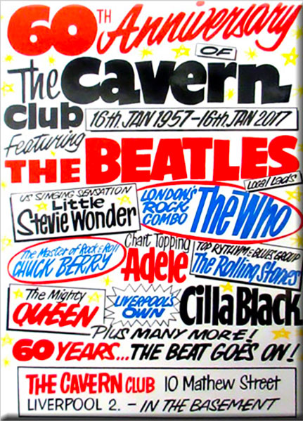 60th Anniversary tin sign