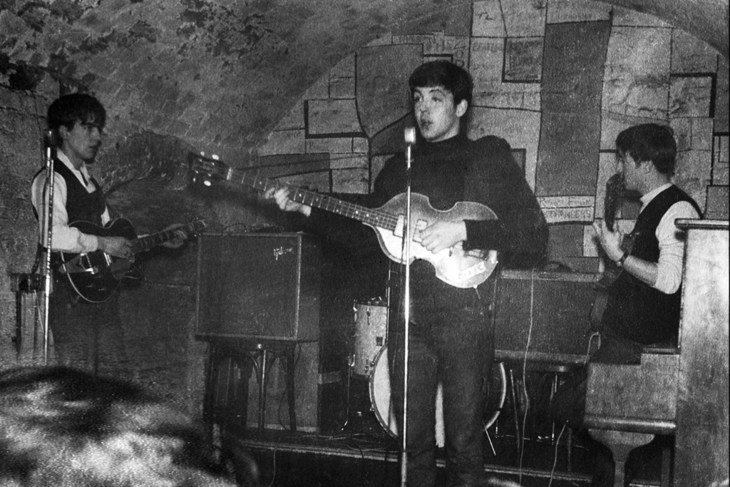 Paul McCartney's 1961 Hofner Cavern Bass ART POSTER A3 size