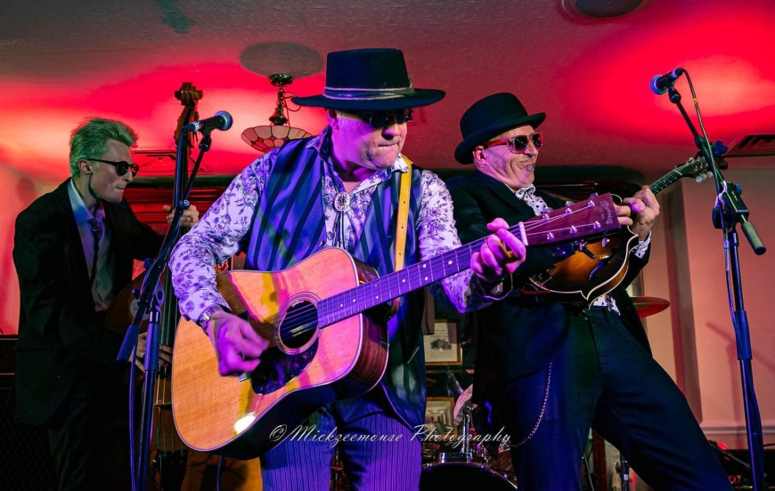 Hellfire Preachers from preston playing americana, blues, country and bluegrass.