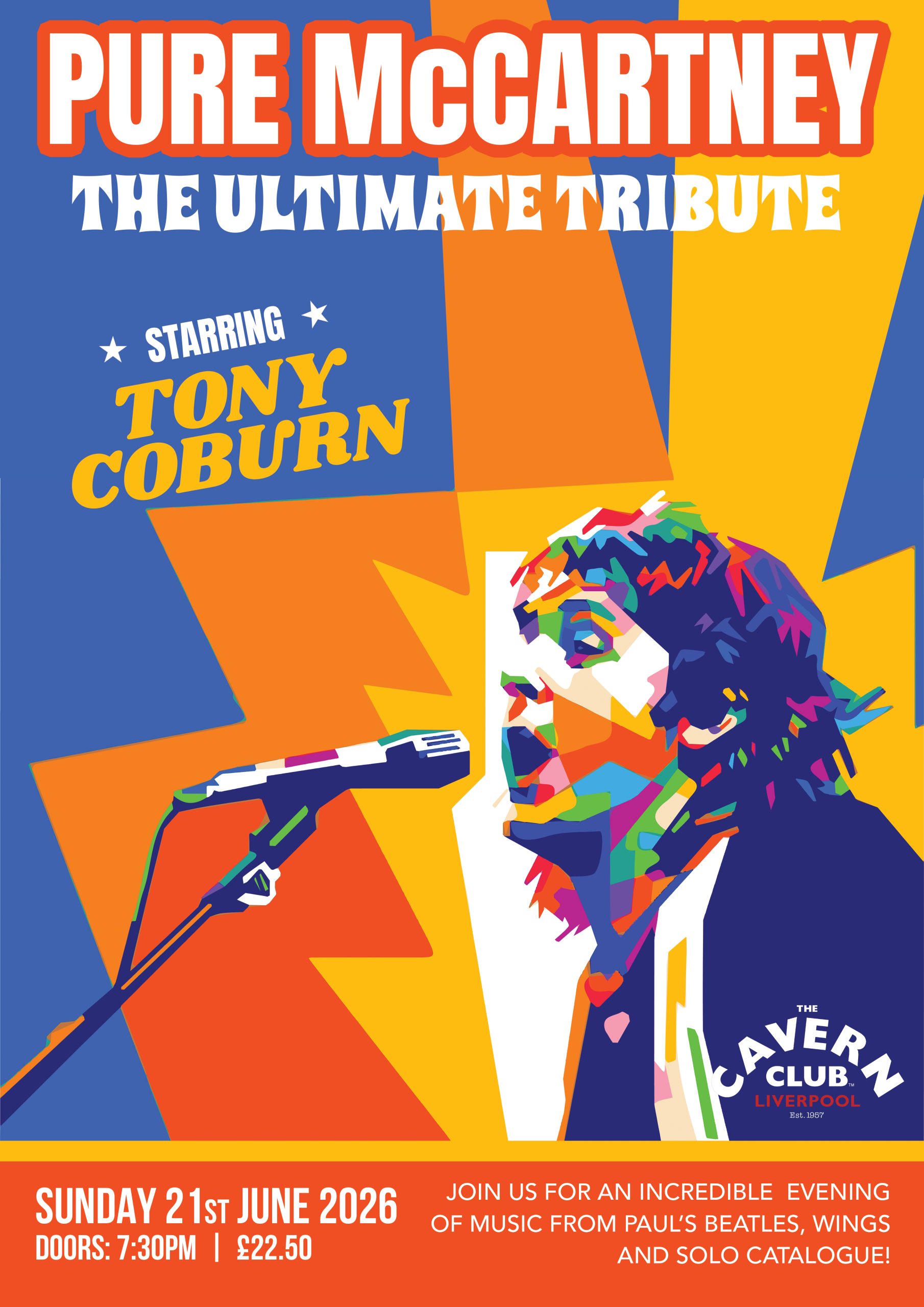 Pure McCartney – Live in The Cavern Club's Live Lounge - Cavern Club
