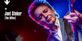 Bruce Foxton performing live on stage with bass guitar – promotional poster for Liverpool Cavern Club June 2026 shows.