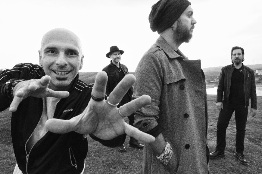 Gripin performing live on stage – Gripin Live in Liverpool at The Cavern Club