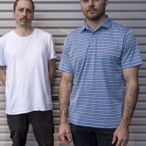 Atticus Chimps band members standing outdoors ahead of their 2026 UK Tour and Cavern Club show.