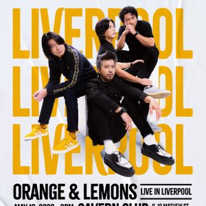 Orange & Lemons live at the Cavern Club Liverpool on 18 May 2026