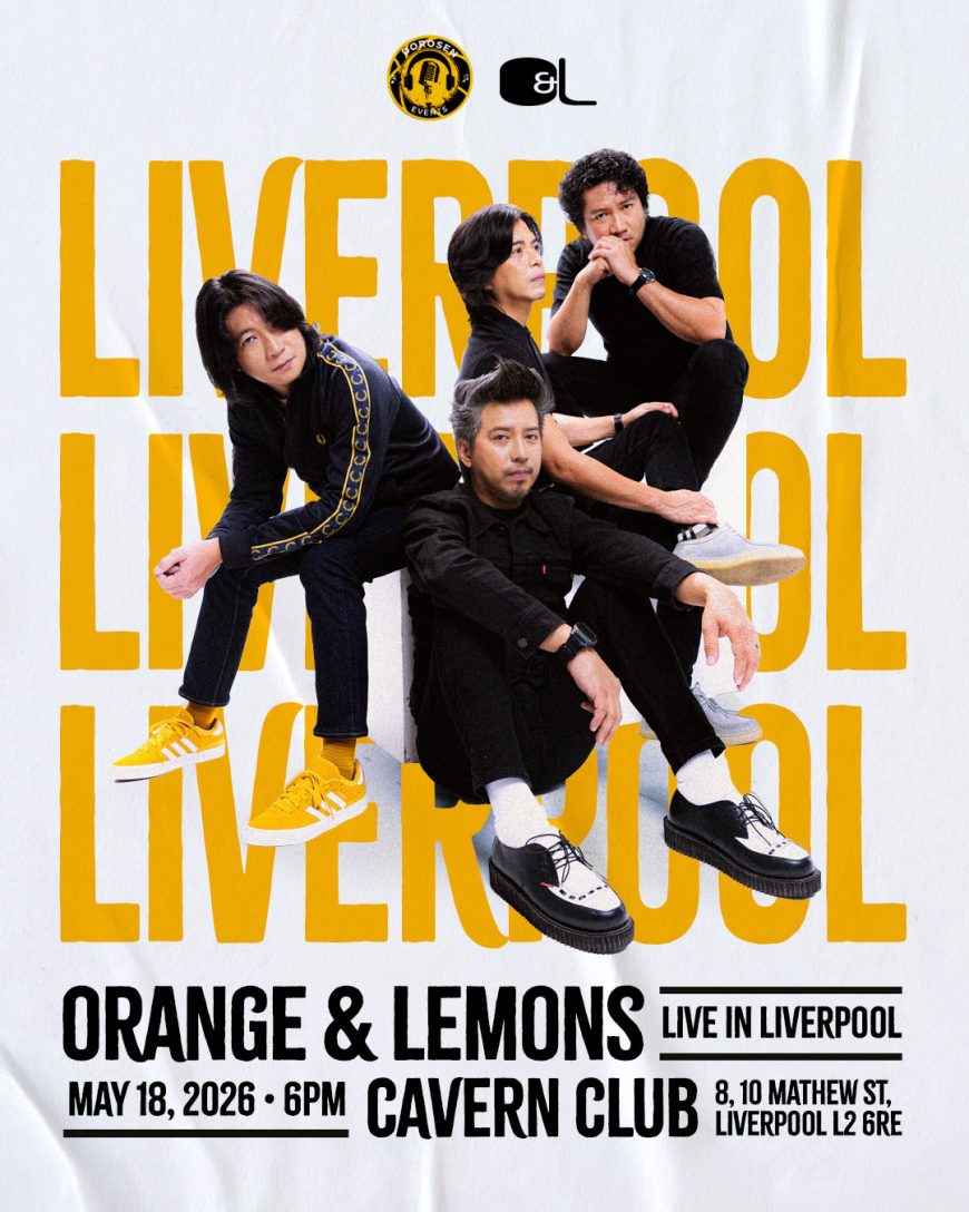 Orange & Lemons live at the Cavern Club Liverpool on 18 May 2026