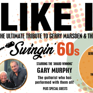 Gary Murphy I Like It Swingin’ 60s tribute show at the Cavern Club Liverpool