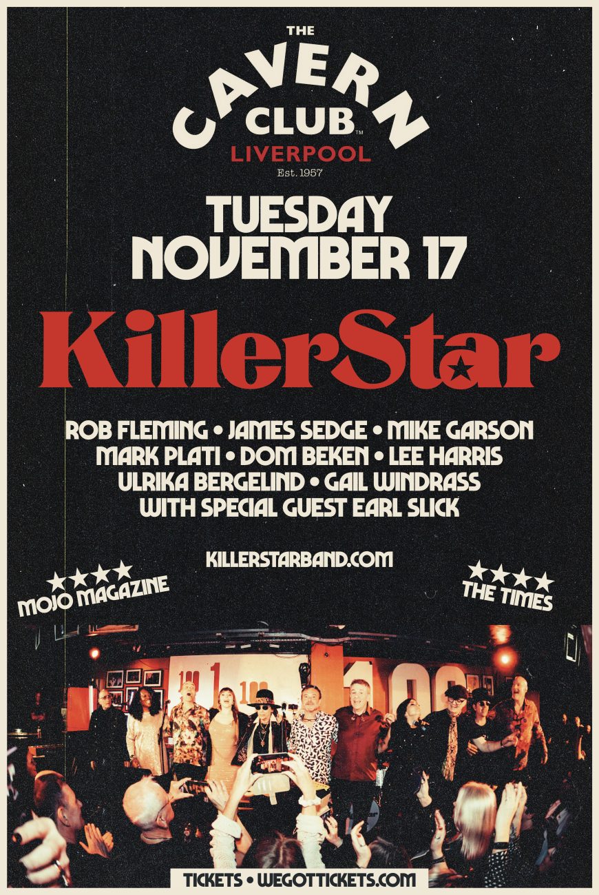 KillerStar performing live at The Cavern Club Liverpool featuring David Bowie band members
