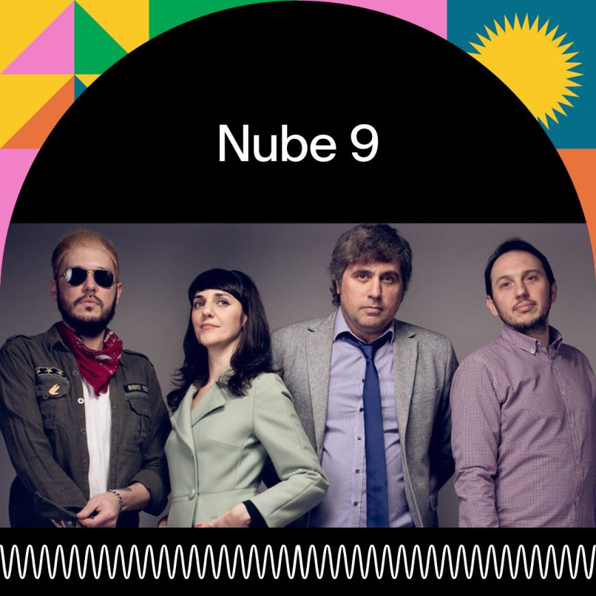 Argentinian Beatles tribute band Nube 9 performing live