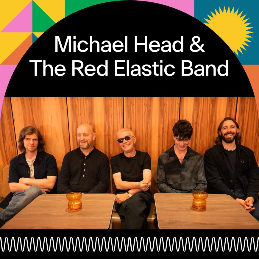 Liverpool singer-songwriter Michael Head performing live with the Red Elastic Band