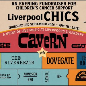 Liverpool CHICS 40th Anniversary Celebration Night at the Cavern Club Liverpool