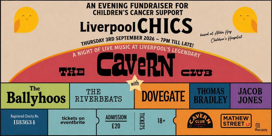 Liverpool CHICS 40th Anniversary Celebration Night at the Cavern Club Liverpool