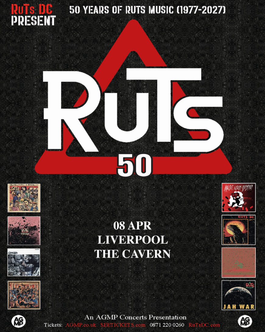 Ruts DC live at The Cavern Club Liverpool
